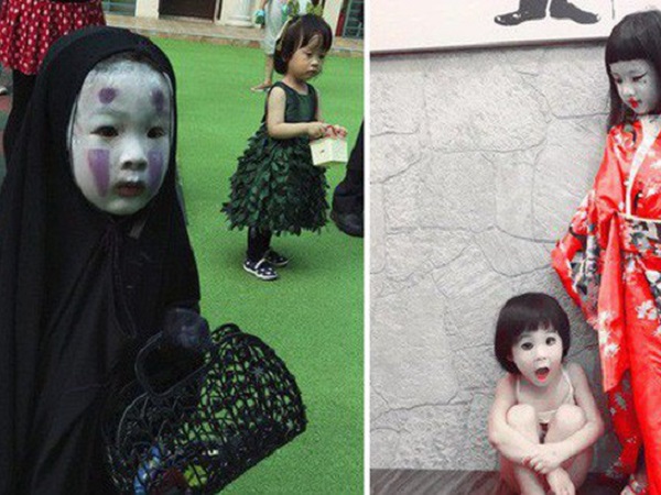 Cô bé Vô Diện năm nào giờ đã lớn bổng, tiếp tục tái xuất với màn hóa trang Halloween cực độc