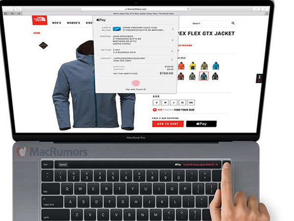 MacBook Pro 16 inch 'lộ hàng' mới: Viền màn hình mỏng hơn, cảm biến Touch ID tách biệt
