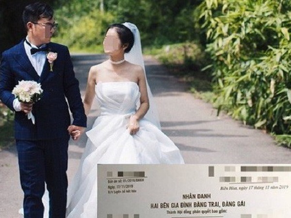 Nhận thiệp mời của đôi dâu rể, nhiều người bủn run chân tay khi vừa nhìn qua, đọc xong nội dung còn 'toát mồ hôi' hơn nữa