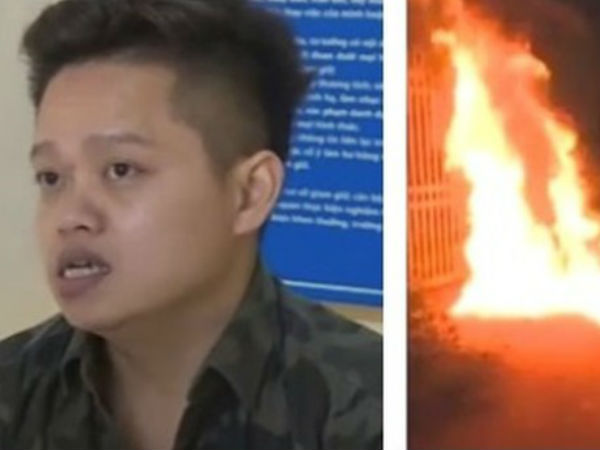 Mang axit, xăng đến dọa giết bạn gái