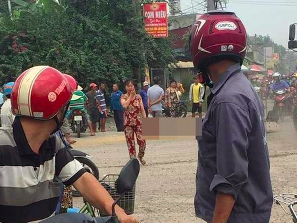 Đã xác định được tài xế xe ben cán chết bé trai rồi bỏ chạy