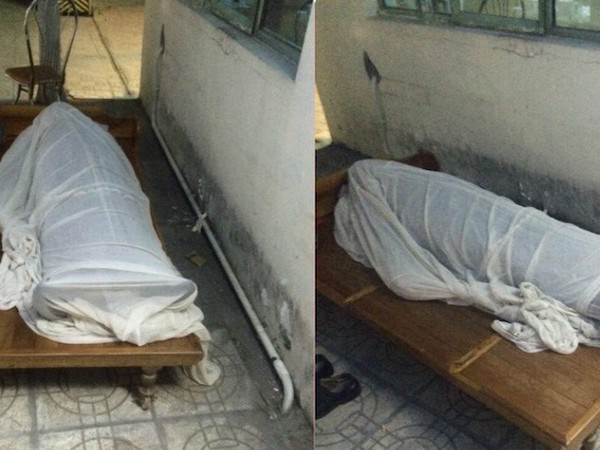 Đi gửi đồ, thanh niên 'đứng hình' khi thấy 'gói hàng lạ' bên phòng bảo vệ