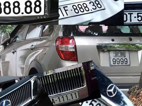 Đề xuất đấu giá biển số xe đẹp để tăng thu ngân sách