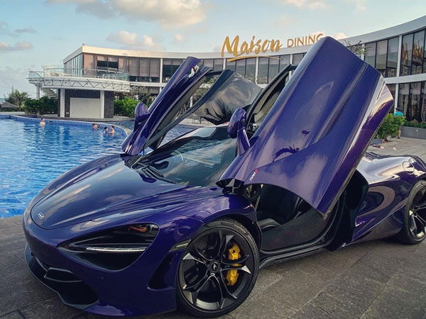 McLaren 720S màu tím độc nhất Việt Nam