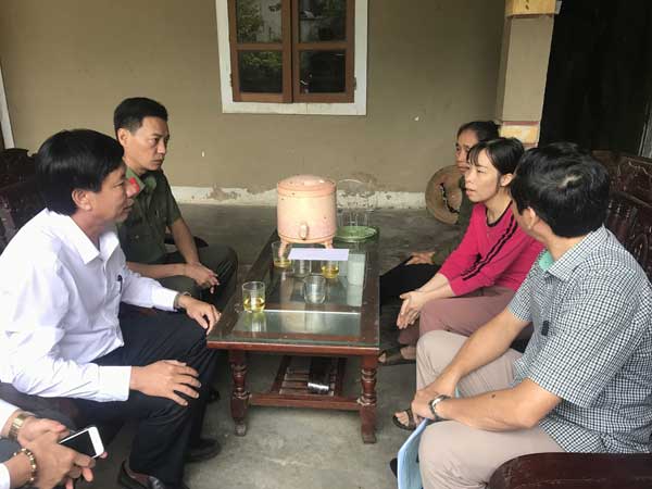Hà Tĩnh: Thăm hỏi, chia buồn gia đình các nạn nhân tử nạn ở Anh