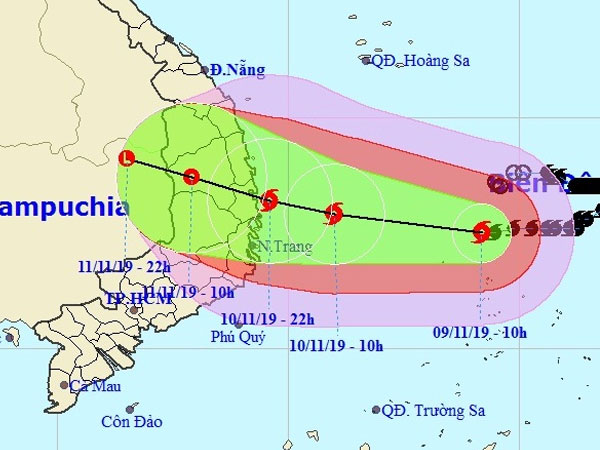 Tin bão khẩn cấp