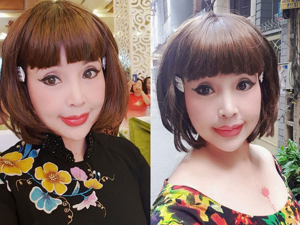 'Em bé Hà Nội' Lan Hương gây bất ngờ với gương mặt đơ như tượng sáp