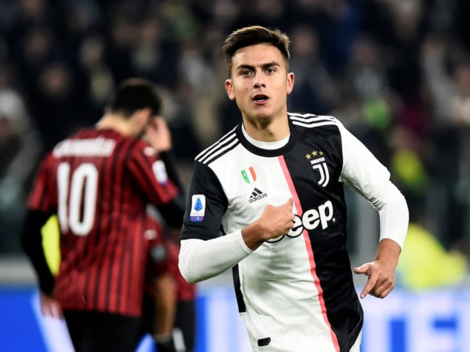 Dybala ghi bàn duy nhất giúp Juventus thắng Milan