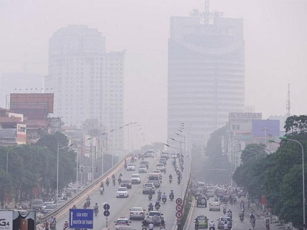 Ô nhiễm không khí sáng nay lên ngưỡng nguy hại - ngưỡng cao nhất trong thang bậc ô nhiễm không khí