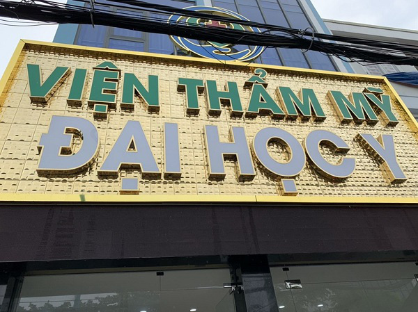 Viện thẩm mỹ đại học Y tiêm fillter và botox không có giấy phép hoạt động