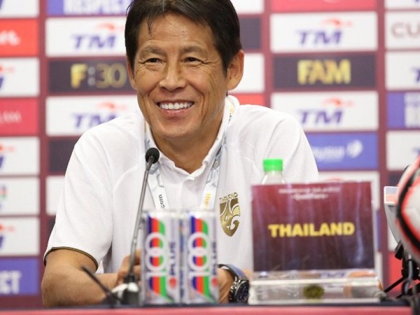 HLV Nishino: 'Kể cả thua ĐT Việt Nam, Thái Lan vẫn sáng cửa đi tiếp'