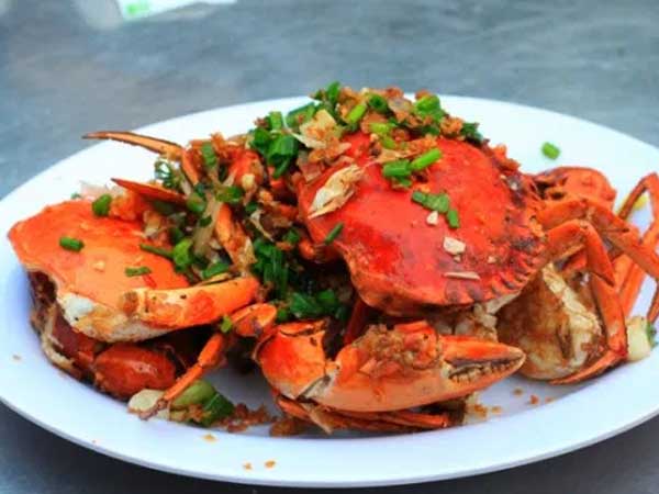 Cua biển bổ thận tráng dương