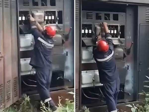 Trạm biến áp phát nổ kinh hoàng, thợ điện thoát chết trong gang tấc
