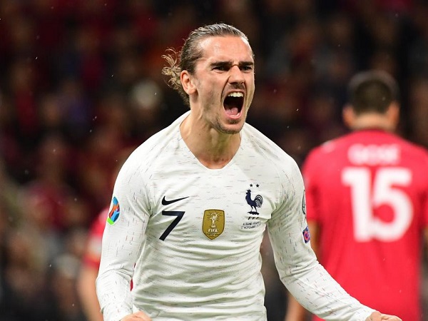 Griezmann ghi bàn sau 5 tháng, Pháp thắng nhẹ Albania