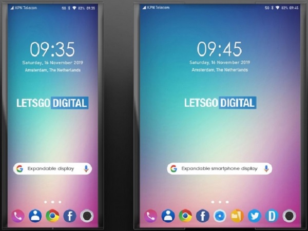 LG đăng ký bằng sáng chế điện thoại có khả năng kéo ra thu lại màn hình