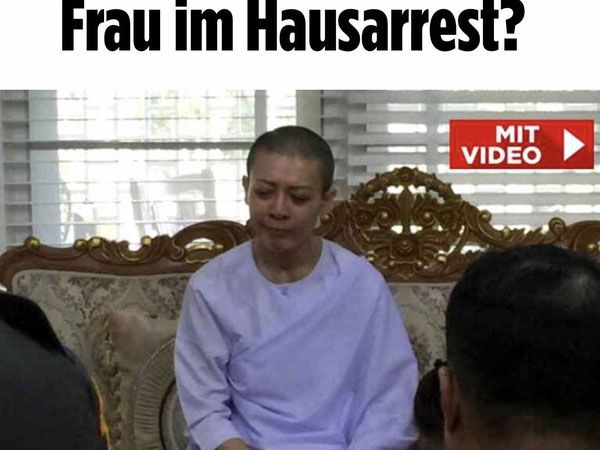 Rò rỉ hình ảnh cựu Vương phi Thái Lan sau khi bị phế truất
