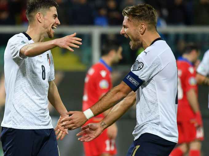Italy thắng Armenia 9-1 ở vòng loại Euro 2020