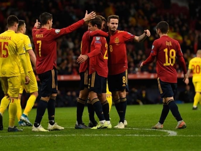 Tây Ban Nha thắng đậm Romania ở lượt trận cuối vòng loại Euro 2020