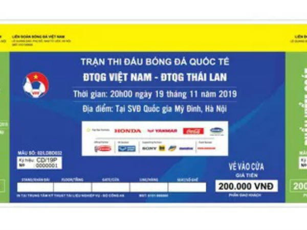 VFF bất ngờ đưa ra khuyến cáo trước thông tin xuất hiện khoảng 1.000 vé giả