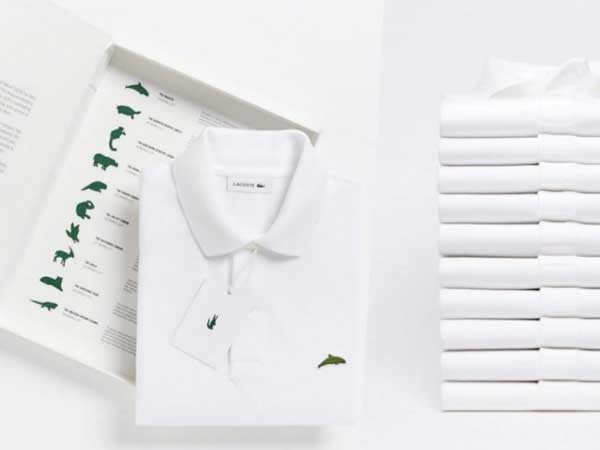 Lacoste thay logo cá sấu truyền thống bằng 10 loại động vật sắp tuyệt chủng