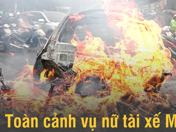[Infographic] Toàn cảnh vụ Mercedes bốc cháy ngùn ngụt, nhiều người thương vong