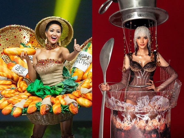 H'Hen Niê và Hoàng Thùy tiếp tục gây sốt trên báo Mỹ với trang phục bánh mì và cà phê sữa đá