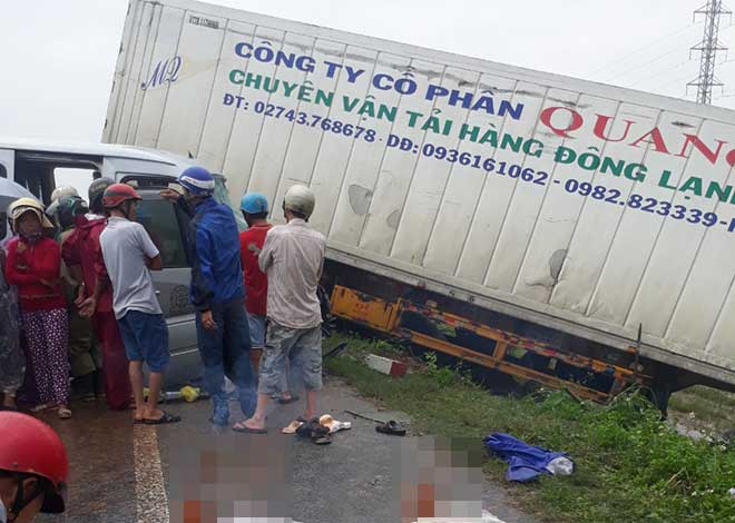 Vụ xe đầu kéo đâm xe khách khiến 13 người thương vong: Đã có kết quả kiểm tra ma túy đối với lái xe