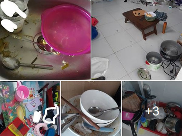 'Thánh ở bẩn' khiến bạn cùng phòng chết khiếp vì để bát đũa bẩn bốc mùi, lấy bàn chải giặt quần áo để cọ toilet