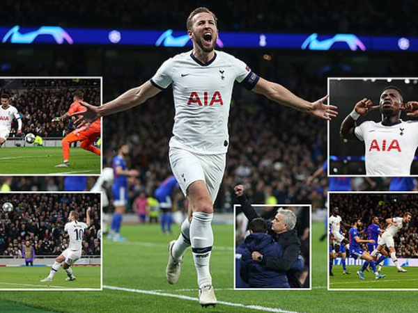 Ngược dòng ngoạn mục, Tottenham cùng Mourinho giành vé vào vòng 1/8 Champions League