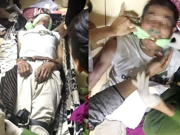 U60 sang nhà bạn chơi, nghi 'ngáo đá' đòi treo cổ, cắn lưỡi tự tử