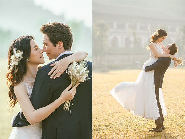 Trước khi chính thức về nhà chồng, Hoàng Oanh khiến fan trầm trồ khi khoe trọn bộ ảnh cưới đẹp như mơ