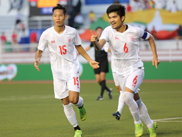 U22 Myanmar sáng cửa vào bán kết SEA Games sau trận thắng U22 Timor Leste