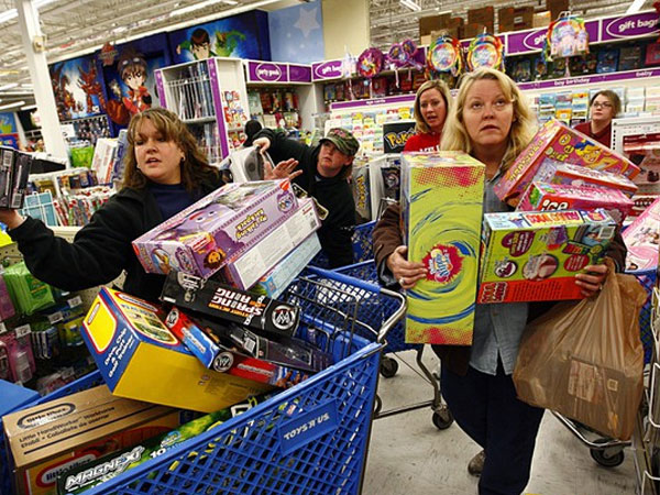 Bao nhiêu tiền người Mỹ đã 'đổ' vào ngày Black Friday?