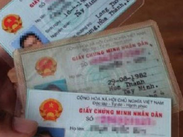 Từ tháng 12 sẽ thu, hủy Chứng minh nhân dân hỏng, bong tróc