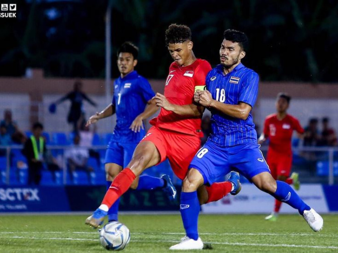 Thắng U22 Singapore, U22 Thái Lan bằng điểm Việt Nam