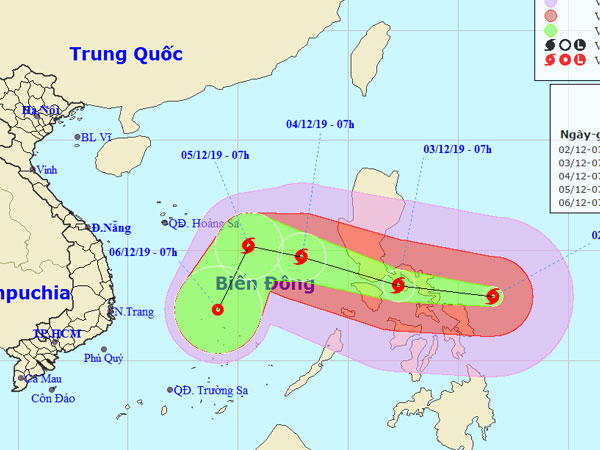 Philippines sơ tán 100.000 người dân do bão Kammuri