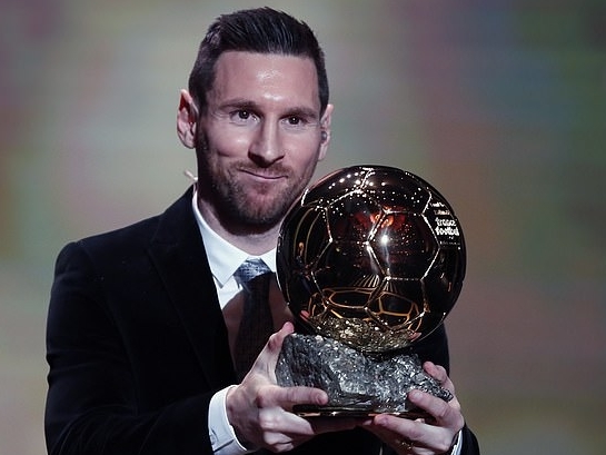 Lionel Messi giành Quả Bóng Vàng 2019
