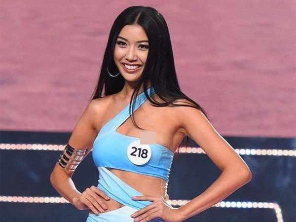 Hoa hậu Hoàn vũ Việt Nam 2019: Thí sinh 'nặng ký' Thúy Vân lộ ngực khi diễn áo tắm