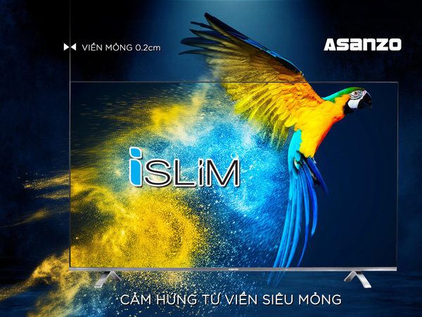 Sau điện thoại, Asanzo 'nhá hàng' tivi siêu mỏng giá rẻ, kỳ vọng bán 100.000 chiếc đợt Tết