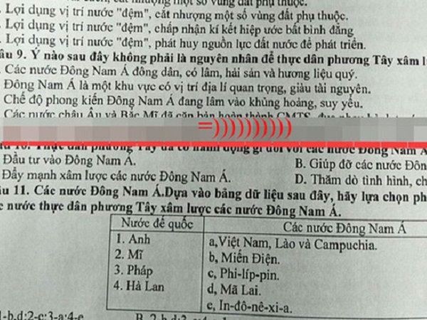 Đang làm bài kiểm tra căng thẳng bỗng đọc được lời nhắn của thầy giáo mà cả lớp phải bật cười, nhưng cuối cùng chẳng ai dám làm theo