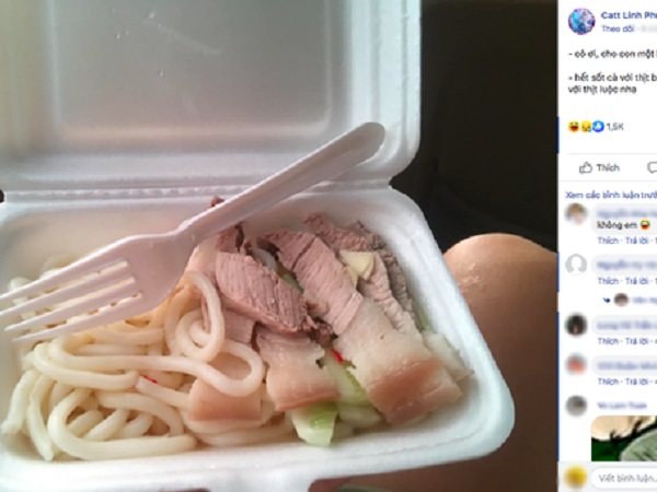 Đỉnh cao của sự tạm bợ: Hết nguyên liệu, cửa hàng vẫn cố bán suất mì spaghetti với… nước mắm và thịt lợn luộc