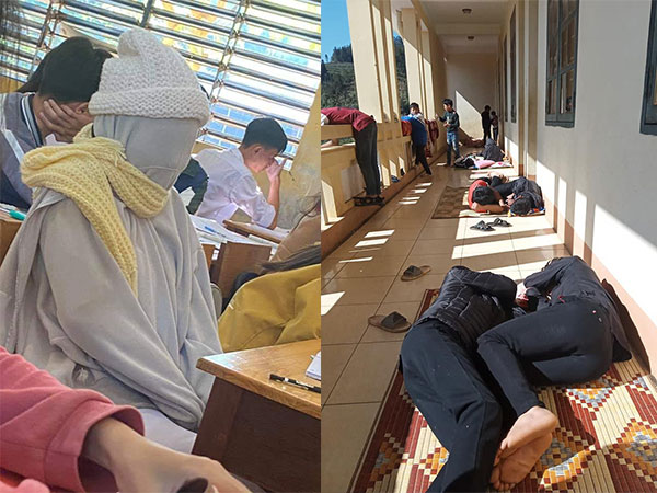 Trời quá lạnh mà vẫn phải đi học thì phải làm gì, hội học sinh toàn những cái đầu sáng tạo sẽ cho bạn câu trả lời ngay đây