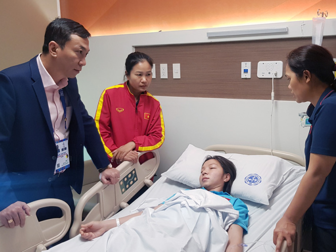 Nữ tuyển thủ kiệt sức đã ra viện, sẽ đi cổ vũ U22 Việt Nam