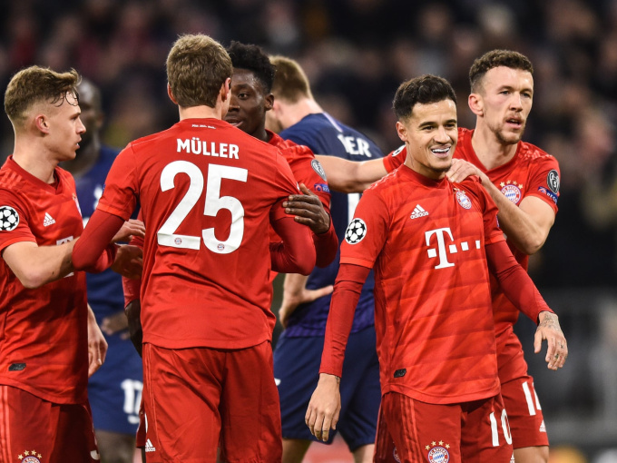 Tottenham của Mourinho bại trận trên sân Bayern Munich