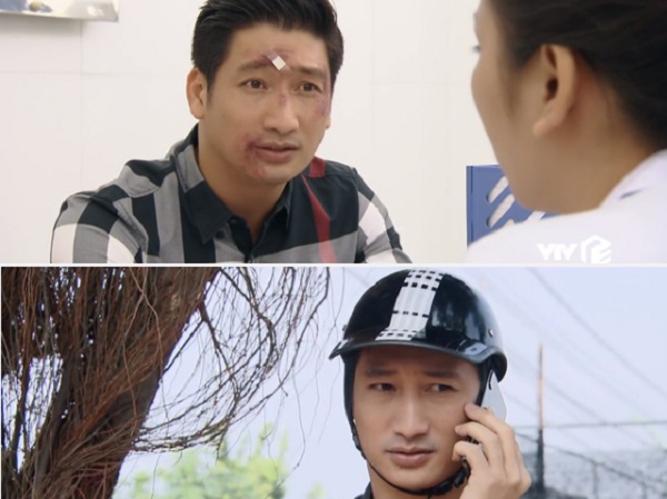 Hoa hồng trên ngực trái tập 38: Vừa bị Bảo đấm 'nát mặt', Thái đã đẹp trai trở lại sau chỉ sau 1 đêm khiến khán giả bức xúc