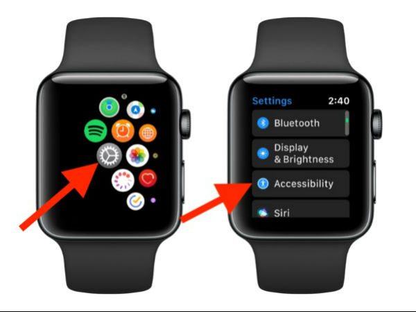Cách sử dụng tính năng phóng to nội dung trên màn hình Apple Watch