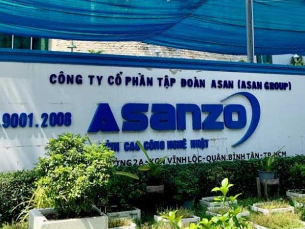 Asanzo bị cưỡng chế số tiền thuế gần 35 tỷ đồng
