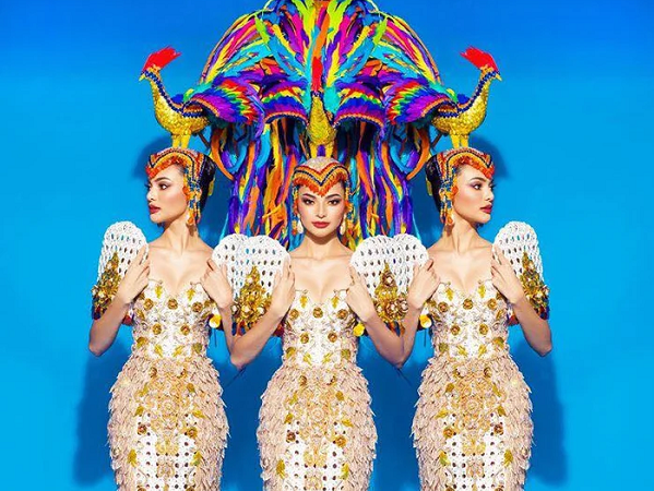 Miss Intercontinental: Đối thủ của Thúy An mặc trang phục dân tộc được thực hiện bởi tù nhân