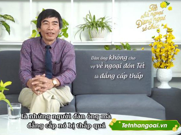 Chỉ trích 'đàn ông không cho vợ về ngoại ăn tết là đẳng cấp thấp', TS Lê Thẩm Dương làm dậy sóng cộng đồng mạng