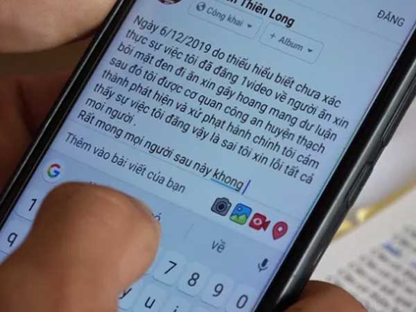 Phạt 10 triệu đồng với kẻ tung tin nhóm người ‘ăn xin mặt quỷ’ lên mạng xã hội